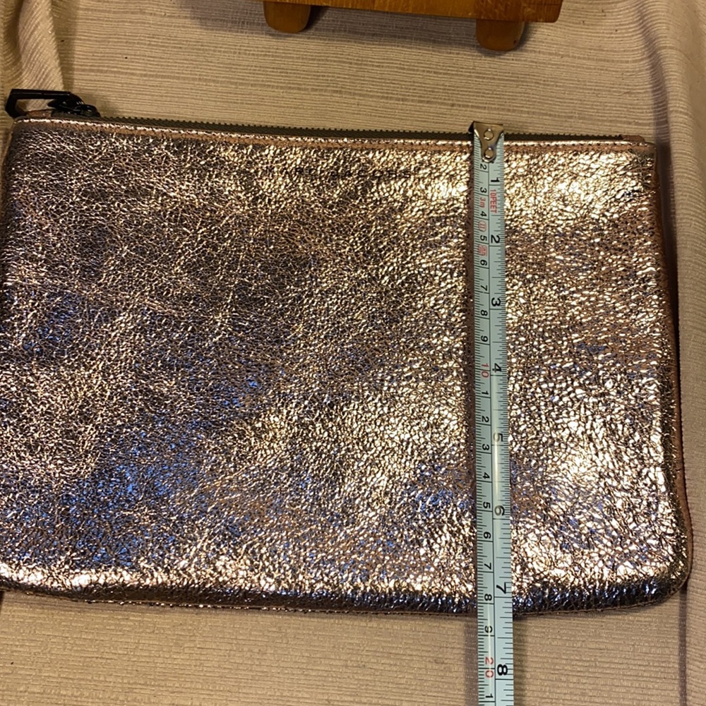 NWOT Marc Jacobs leather zipper pouch/clutch - Picture 9 of 13